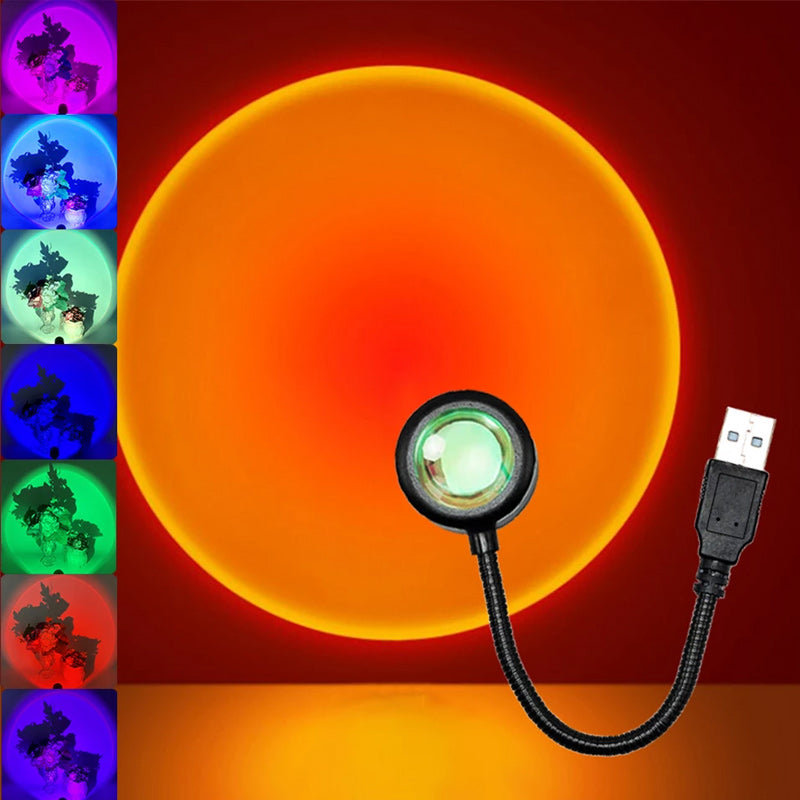Sunset Lamp Rainbow Lamps