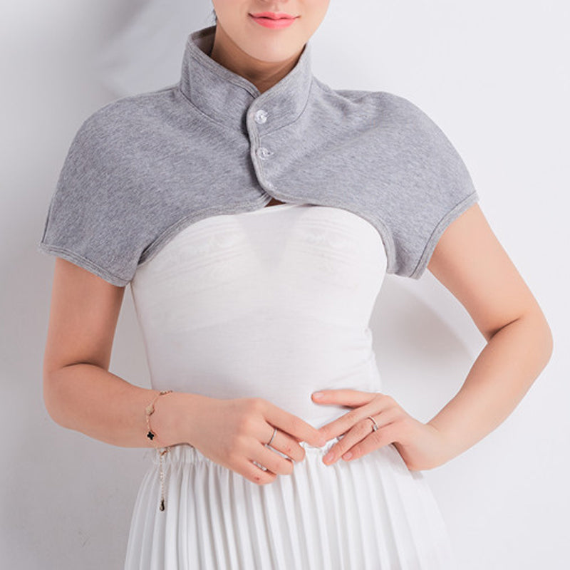 Fleece Turtleneck Shoulder Guard