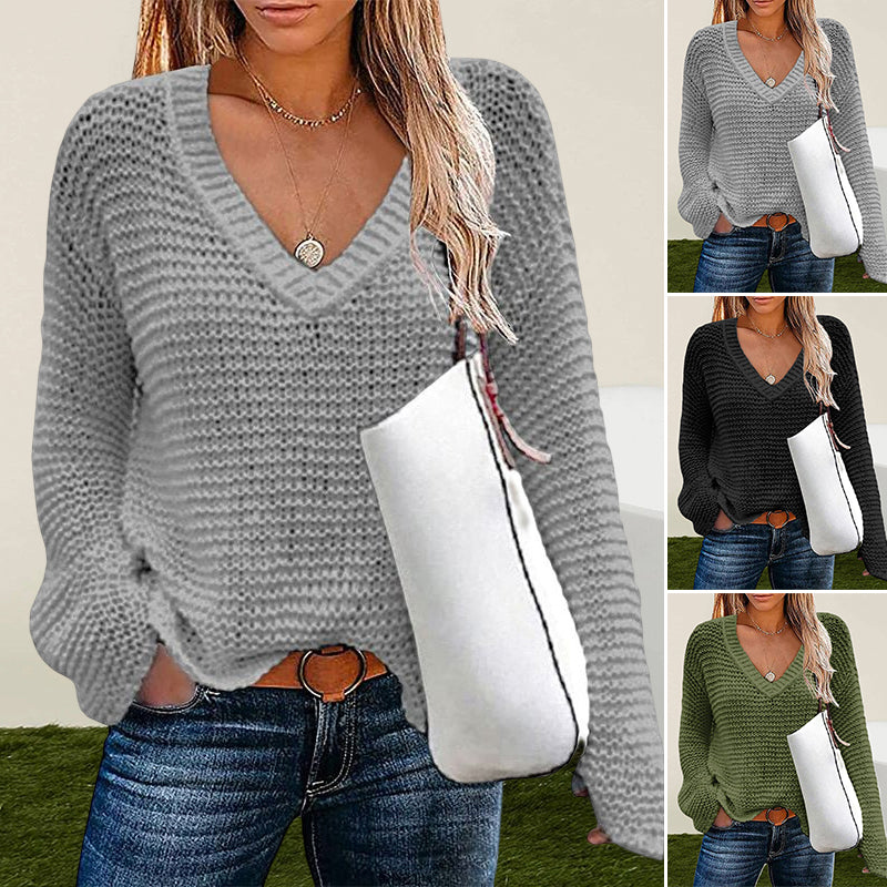 Knitted Pullover Sweater