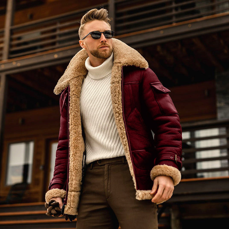 Men's Fur All-in-one Jacket