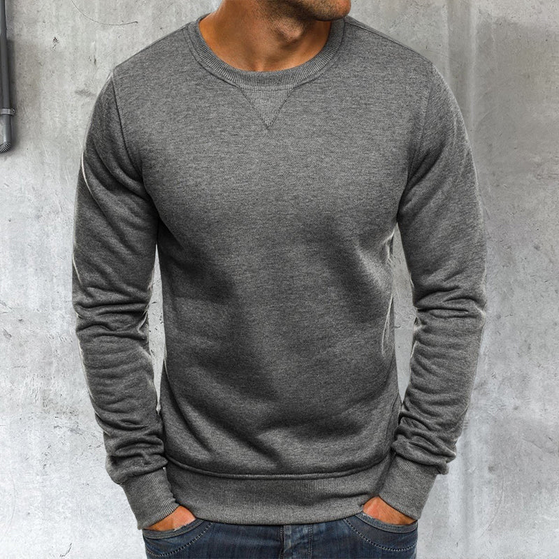Men's Long Sleeve Pullover Sweatshirt
