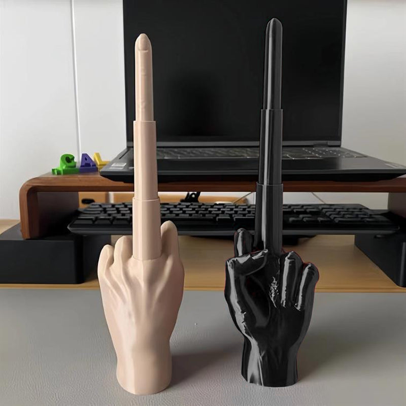 Contempt Creative Middle Finger Ornament