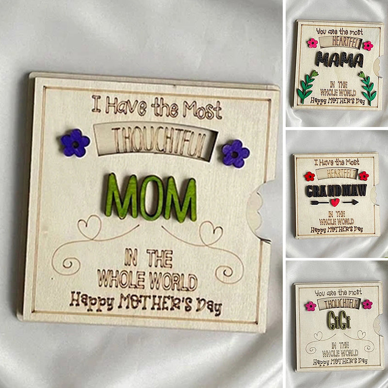 Interactive Spinning Mothers Day & Grandmaw Greeting Card