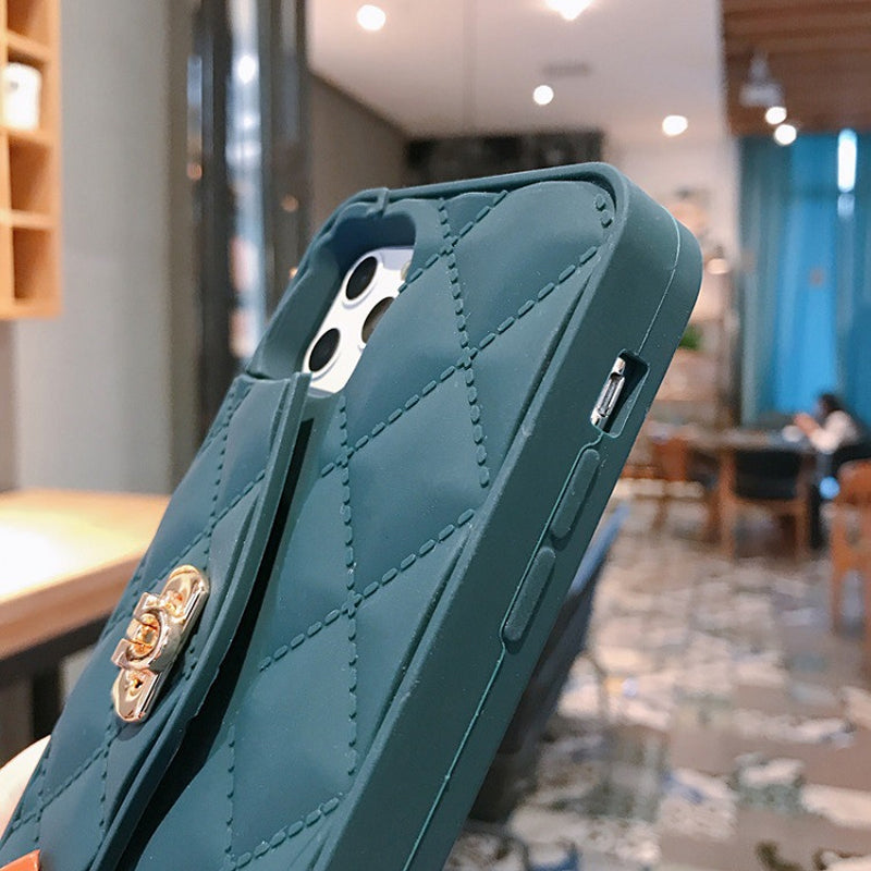 Crossbody Coin Purse Phone Silicone Case
