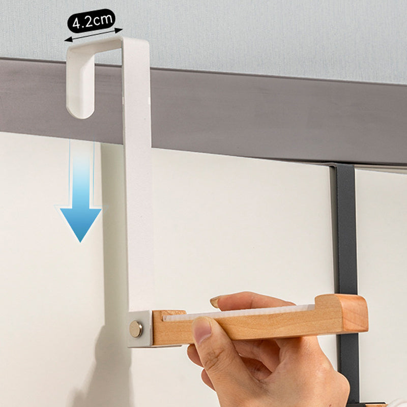 Foldable Wood Over The Door Hooks