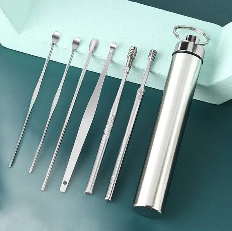 Stainless Steel Ear Picking Tool Set