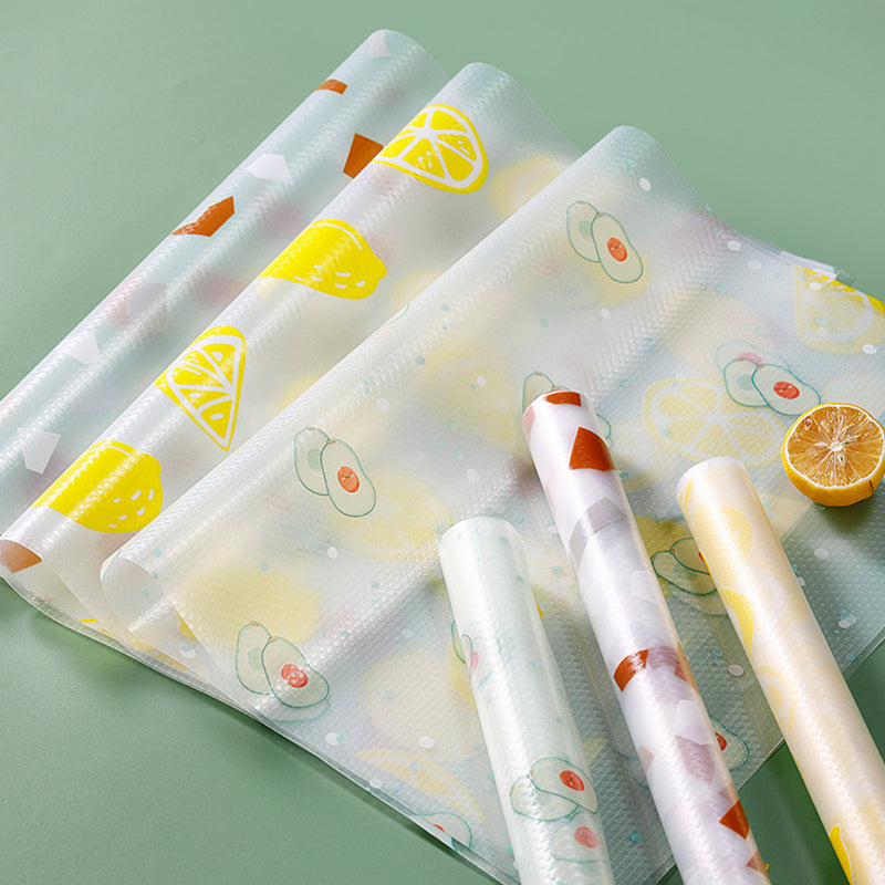 Fruit Pattern Random Oil Proof Cabinet Mat
