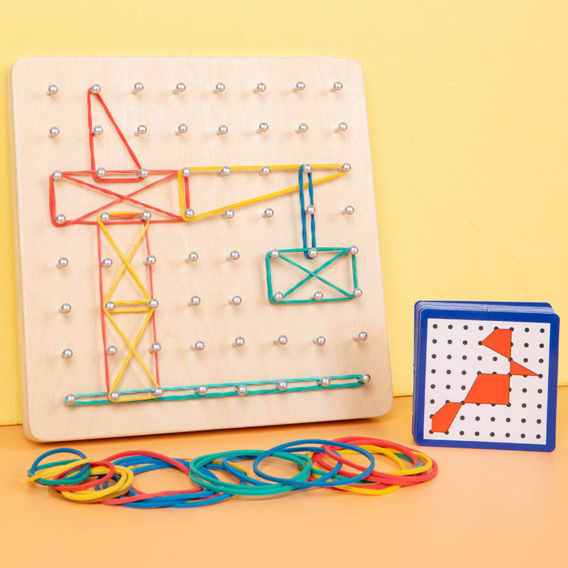 Wooden Geoboard