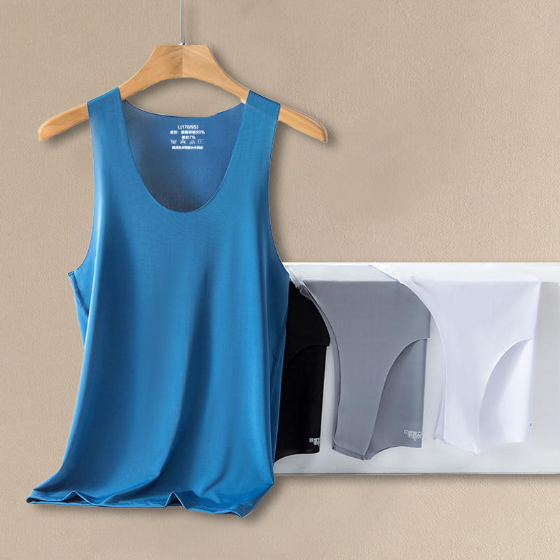 Men's Ice Silk Seamless Vest