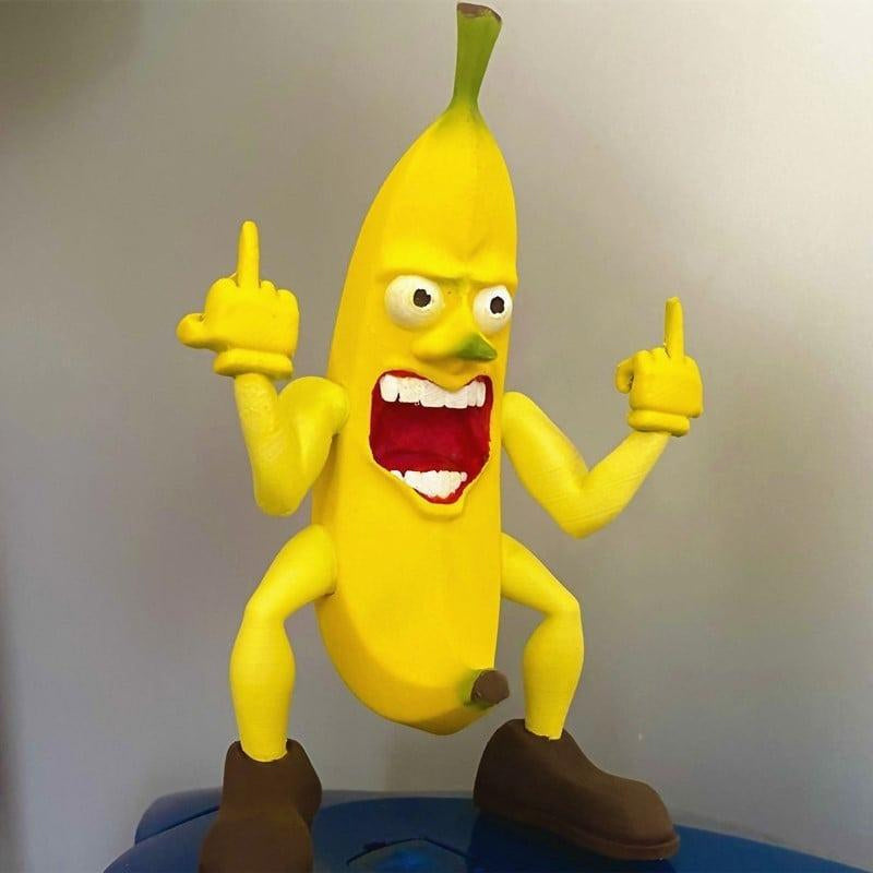 Middle Finger Banana Decoration