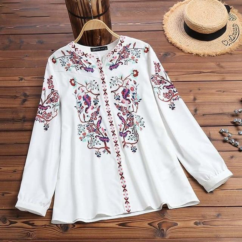 Print Long Sleeve Shirt