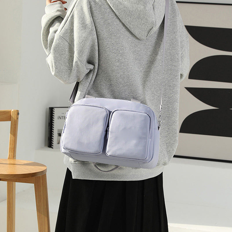 Ladies Solid Color Tote Bag