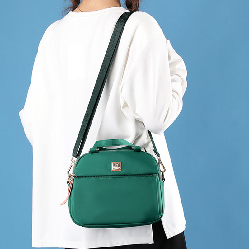 Waterproof Nylon Multi-Layer Shoulder Bag