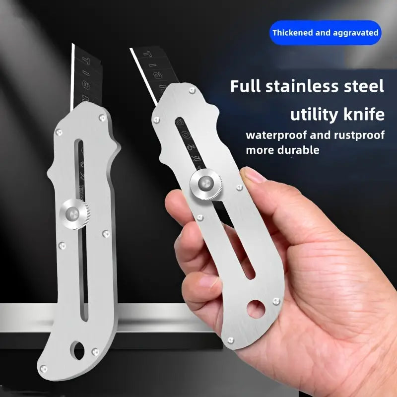 Thickened All Metal Utility Knife