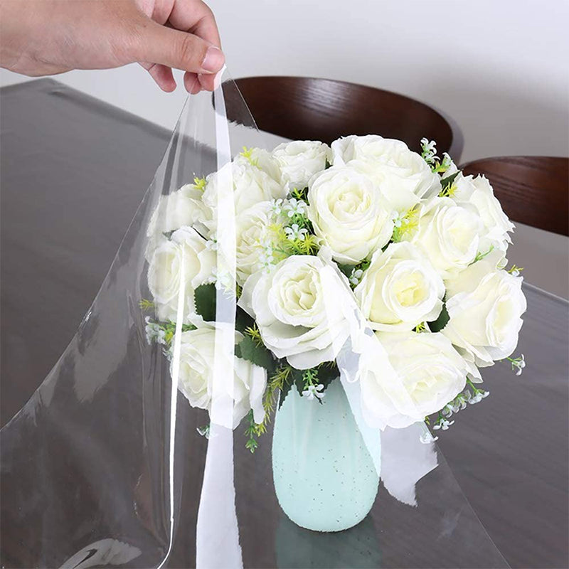 Plastic Square Transparent Sheet Table Cover