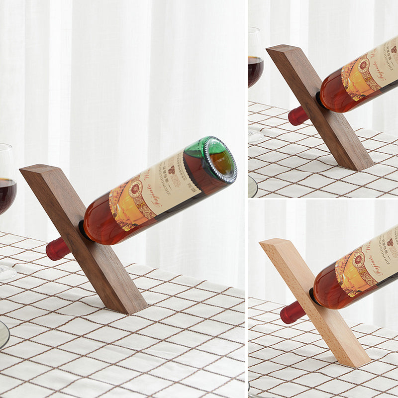 Magical Solid Wood Wine Bottle Holder