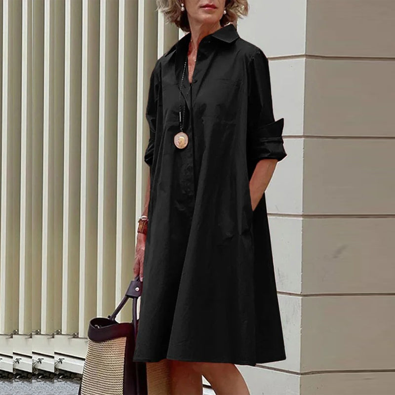 Loose Shirt Dress