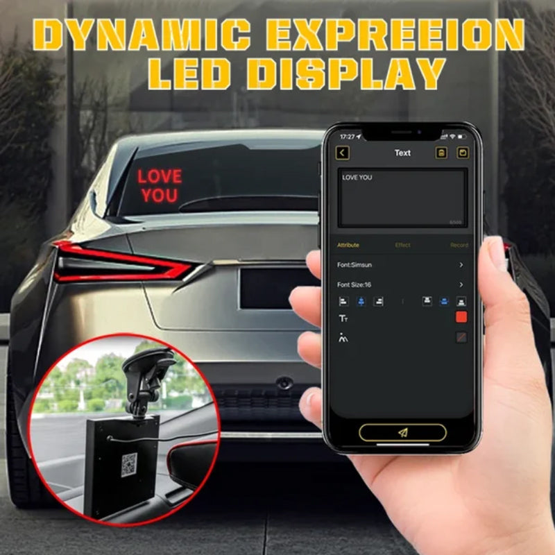 DIY Bluetooth LED Display Screen