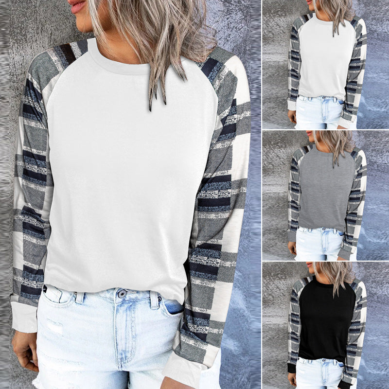 Casual Loose Crew Neck Long Sleeves