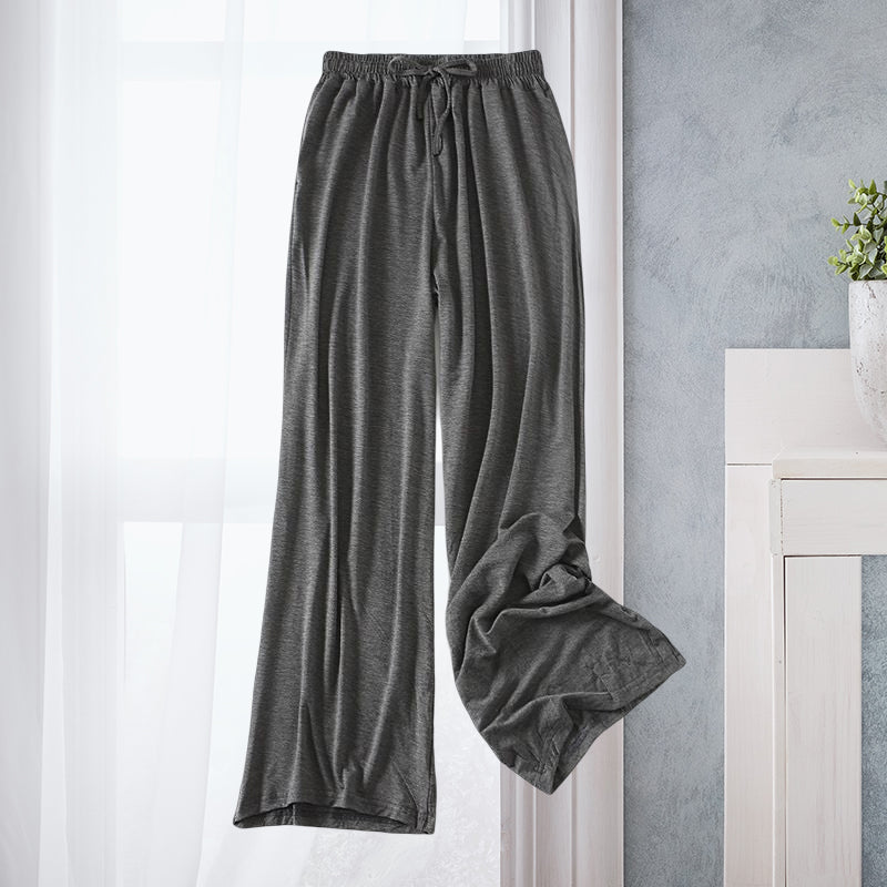 Slim Casual Flared Trousers
