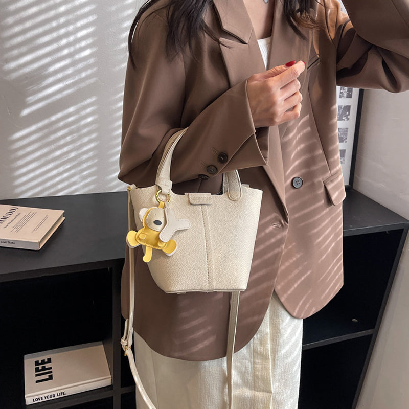 Lychee Pattern Shoulder Bag