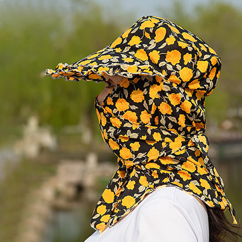 Neck and Face Protection Sun Hat