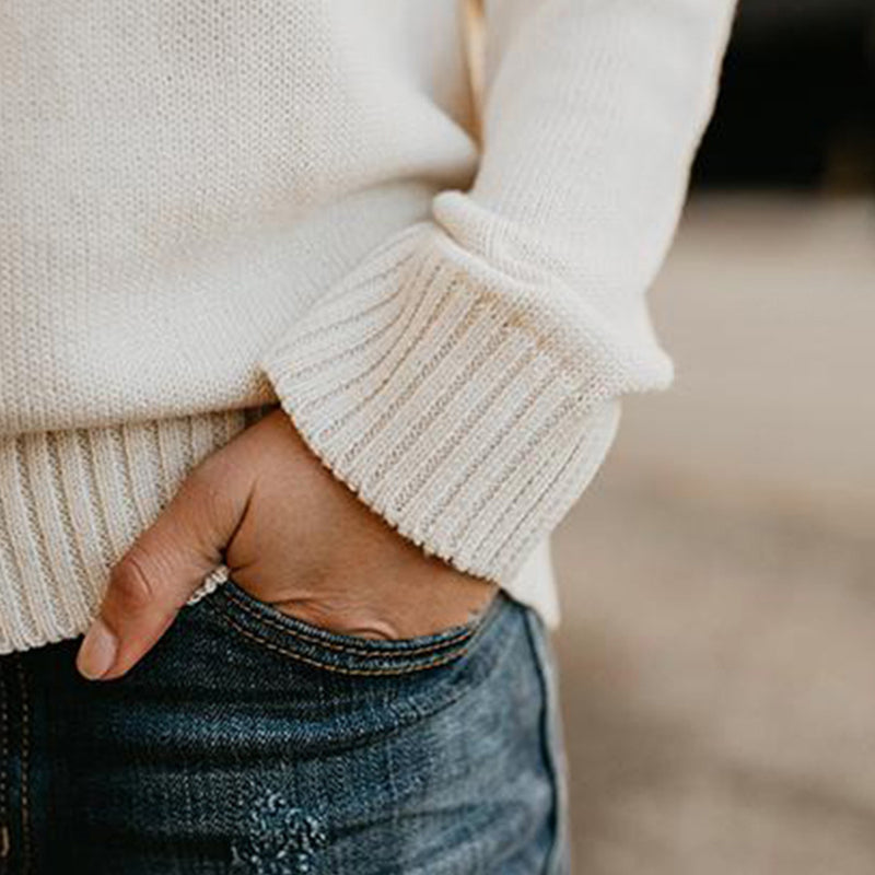 Women's Plus Size Love Sweater Pullover