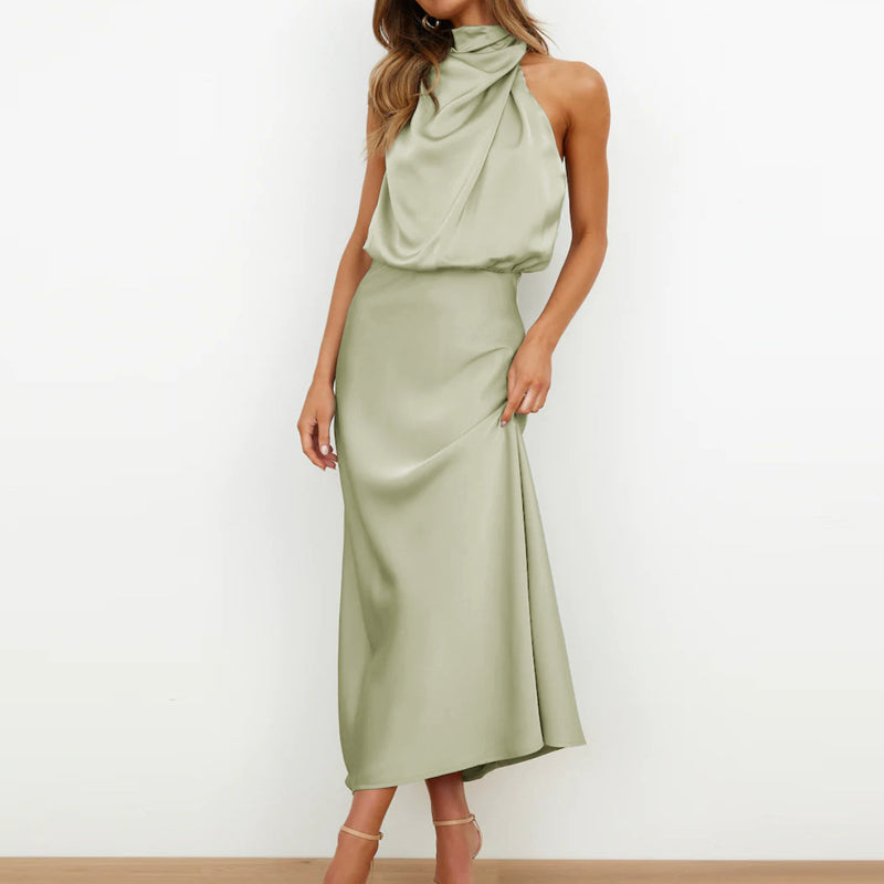 Sleeveless Light Evening Dress