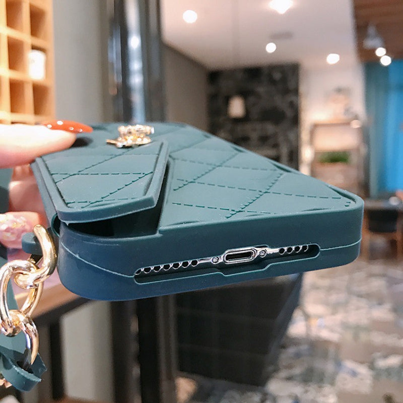 Crossbody Coin Purse Phone Silicone Case