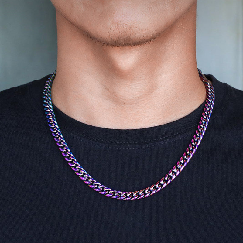 Titanium Steel Cuban Necklace