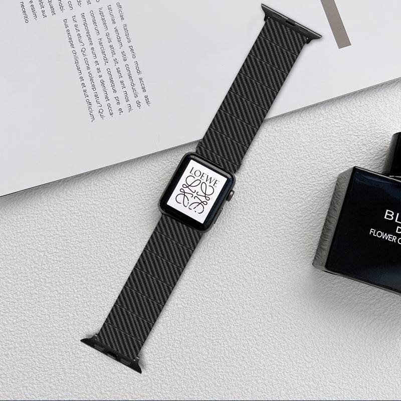 Adjustable Carbon Fiber Watch Band
