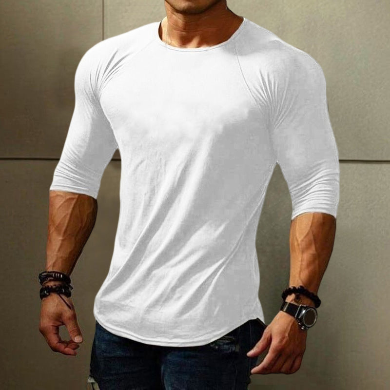 Men's Patchwork Bottom Shirt