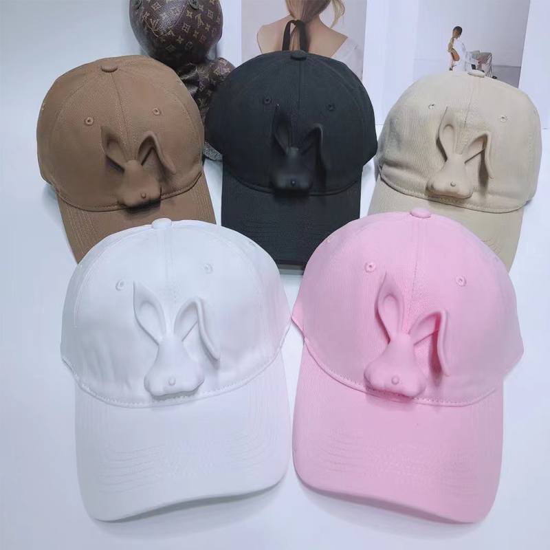 3D Kawaii Rabbit Cap