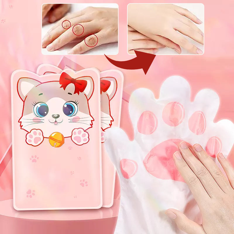 Moisturizing Hand Mask of Cat's Claw Shape