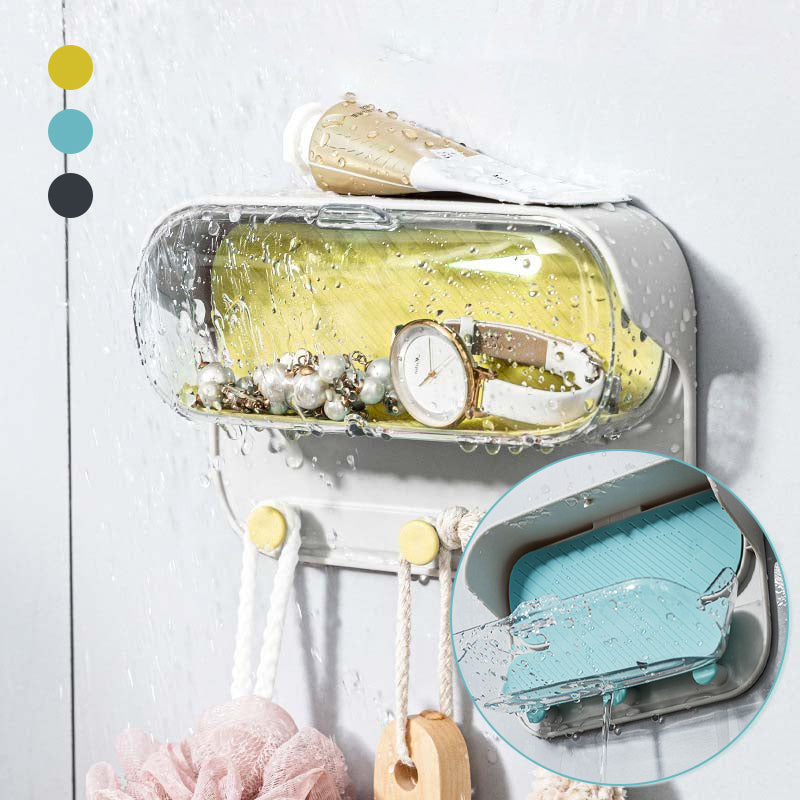Bathroom Hole-free Glasses Storage Box