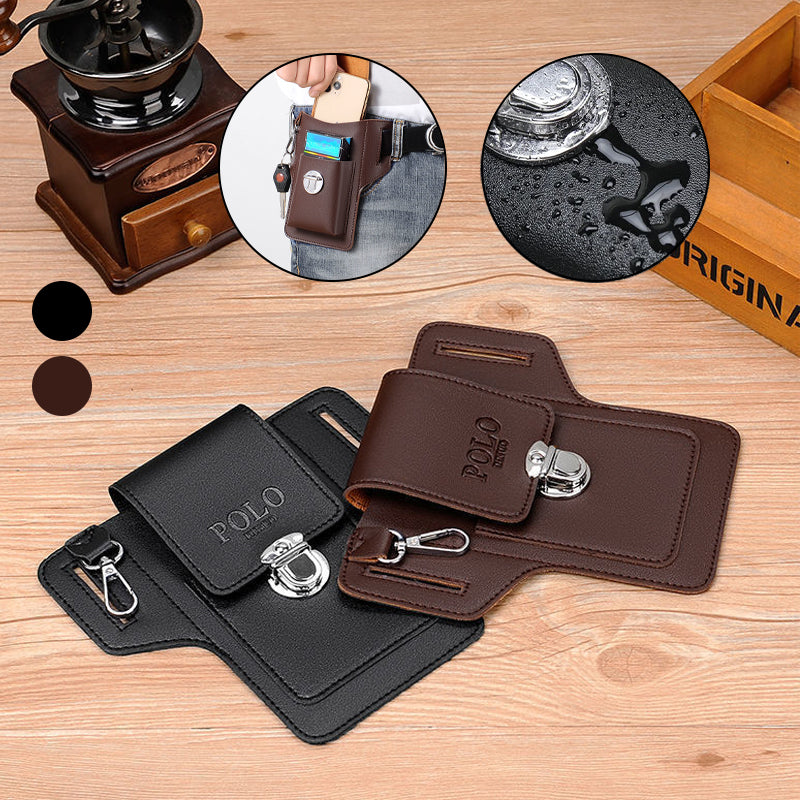 Vertical Mobile Phone Waist Bag