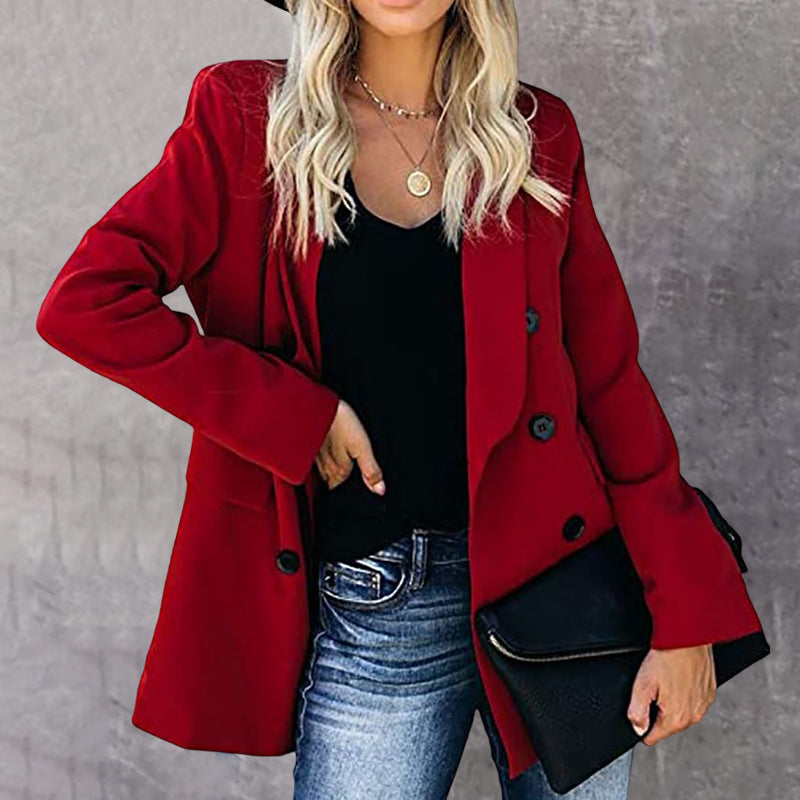 Lapel Cardigan Suit