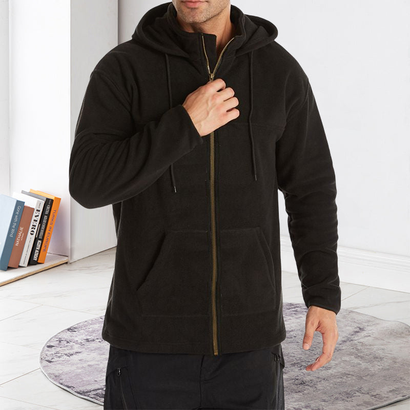 Zip-up Hooded Jacket