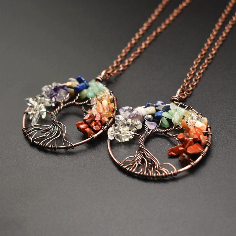 Crystal Tree of Life Pendant