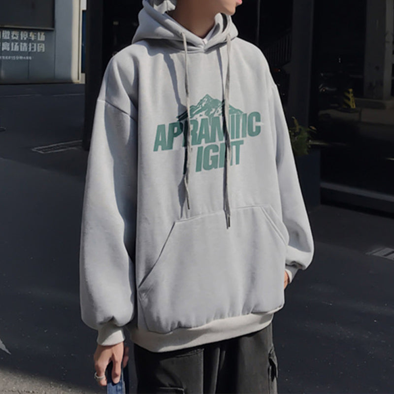 Man's Spring Autumn Loose Hoodie