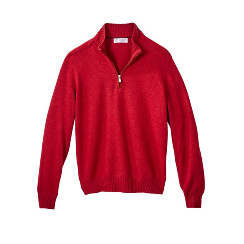 Men's Big-Tall Sweater Fleece Quarter-Zip