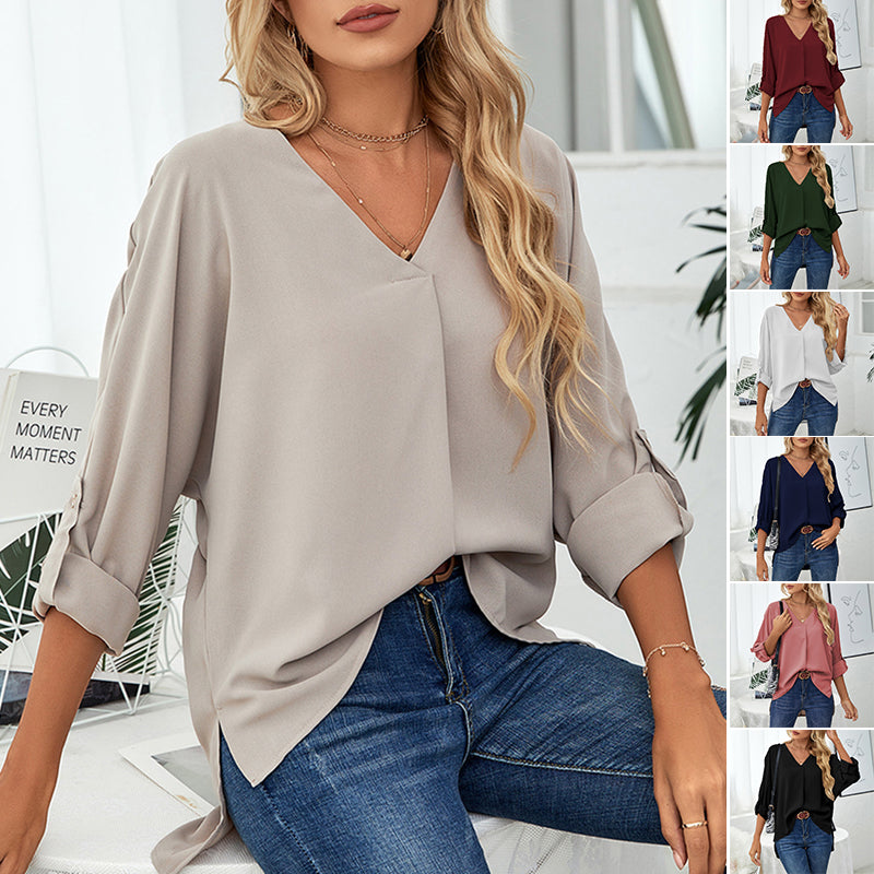 V-neck Loose Stylish Shirt