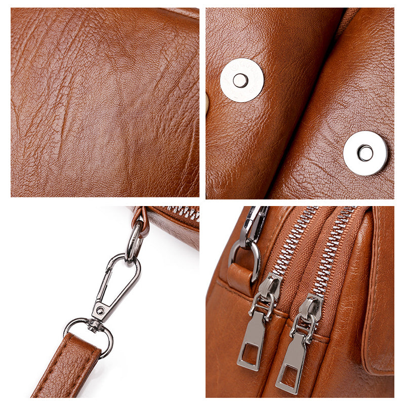 Leather Women's Wrist Bag