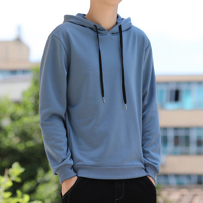 Men's Solid Color Hoodie