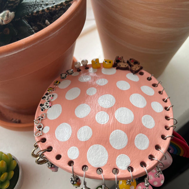 Cute Mushroom Earring Holder