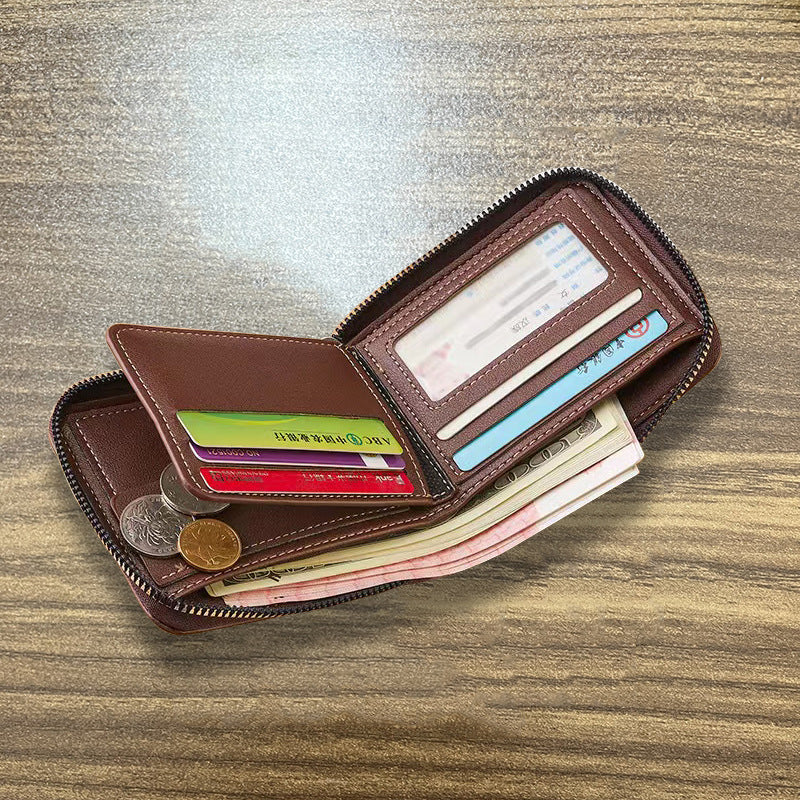 Men's Retro Multi-function Coin Purse
