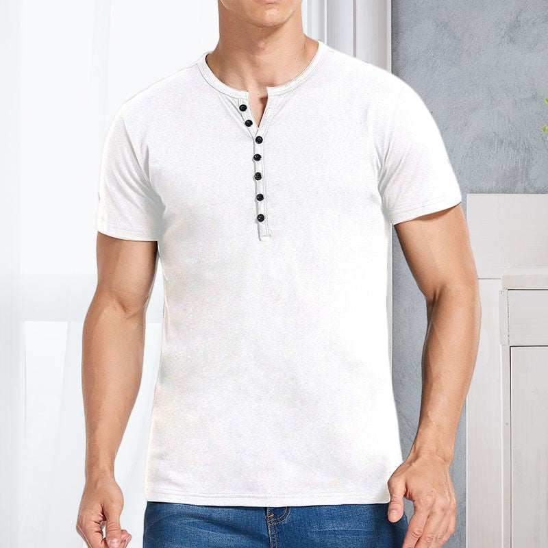 Men's Short Sleeve Solid T-Shirt