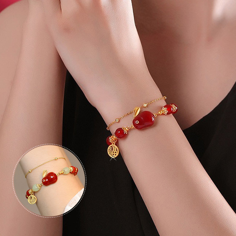Fortune Lucky Jade Rabbit Bracelet
