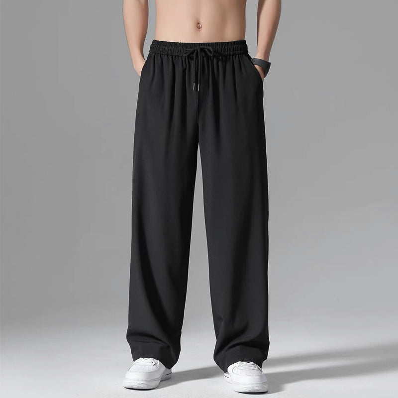 Men's Long Ice Silk Pants