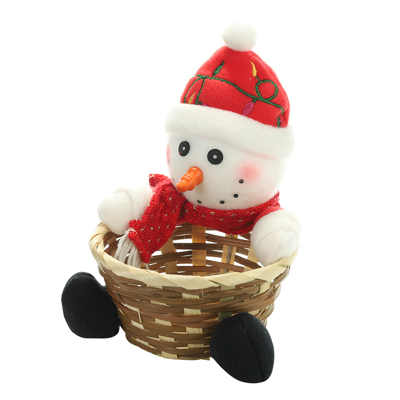 Christmas Candy Braided Basket